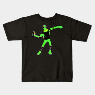 Banksy Kermit 2 Kids T-Shirt